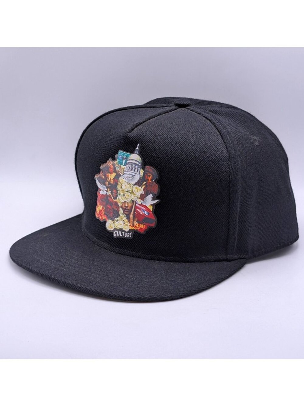 YRN Yung Rich Nation CULTURE Snapback Hat MIGOS Hip Hop Street Wear Black NEW